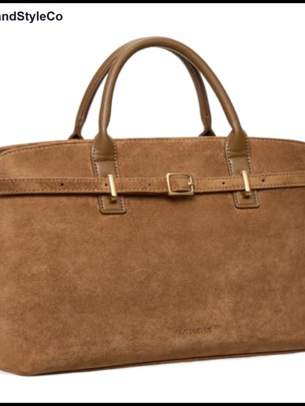 Soft Structured Satchel Bag Vegan Leather Medium Work Tote
